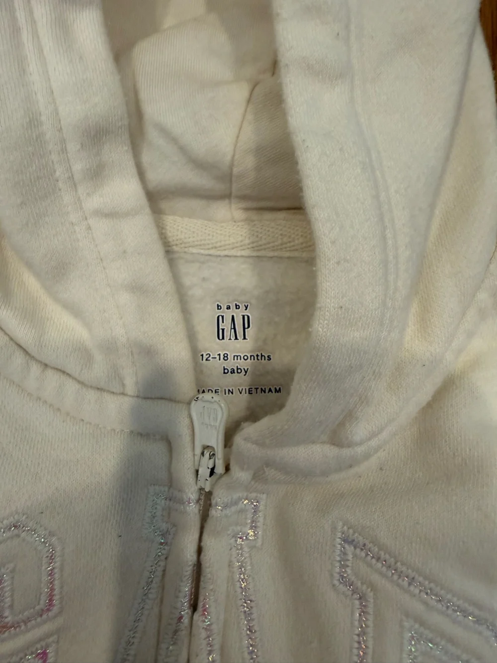 Baby Gap Zip Hoodie